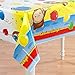 Curious George 54in x 84in Plastic Tablecover