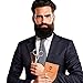 THE ZERIAN Beard & Mustache Scissors With Comb For Precise Facial Hair Trimming -Beards, Mustache & Eyebrows - Stainless Steel & BONUS a Digital Booklet