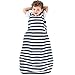 Ecolino Organic Cotton Baby Sleep Sack - 2-Way Zipper Baby Wearable Blanket - Toddler Sleeping Bag Sack - 18-36 Months - Deep Blue