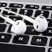Robits Premium Quality Headphones Earphones Earbuds with Mic & Remote Control, Compatible with iPhone/iPad /iPod 4PACK -White