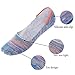 Toes Home Women 5 Pairs Low Cut No Show Socks Non Slip Candy Color Boat Socks