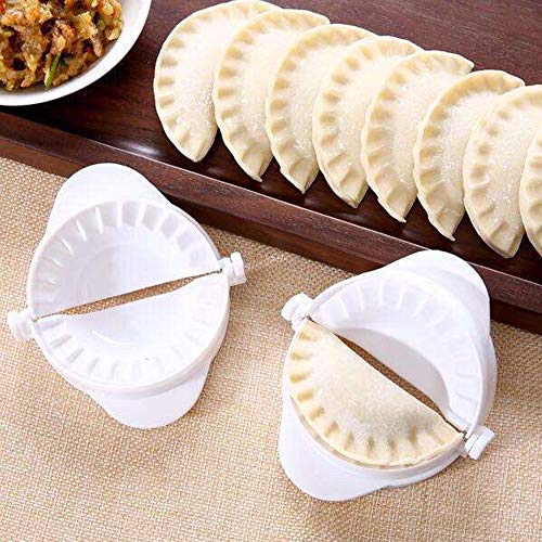 3Pcs Dumpling Maker Dumpling Tools with 3 Sizes of Dumpling Molds, Pie Ravioli Empanadas Press Mold Kitchen Accessories