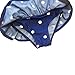 Taiycyxgan Baby Toddler Girls One-Piece Swimsuit Bowknot Spots Swimwear With Headbands,Small / 1-2 Years,Navy