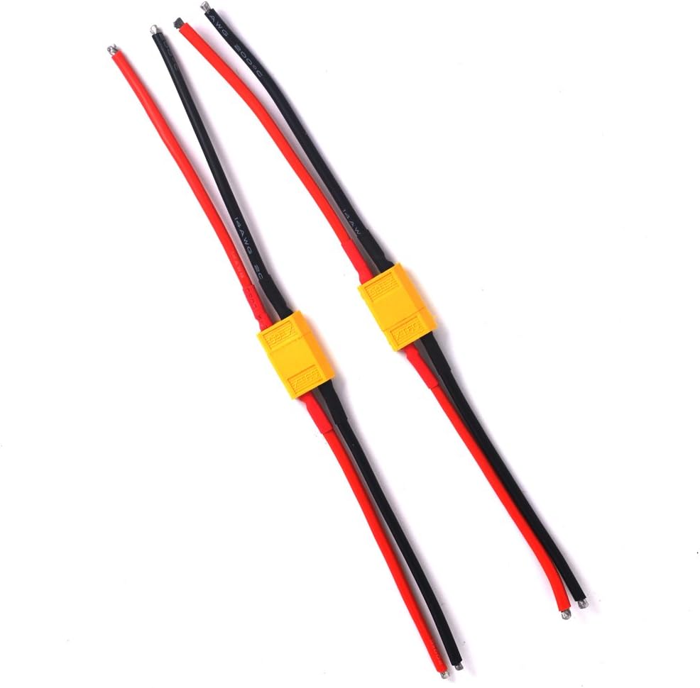 Pardarsey 2 Pair XT60 Connector Female/Male W/Housing 10CM Silicon Wire 14AWG, A11, A11 - Image 5