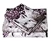 BEDnLINENS HIG 3D Bed Sheet Set -4 Piece 3D White Mountain Wolves Printed Sheet Set Queen Size (Y08)