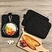 VEIKERY Oven Pot Holder with Pocket Cotton Heat Resistant Coaster Potholder Kitchen Hot Pad Oven Mitts for Cooking Square 7