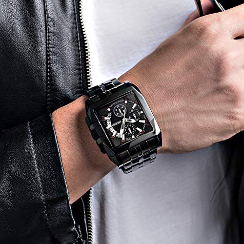 MEGIR-Mens-Analogue-Business-Work-Calendar-Luminous-Quartz-Wrist-Watch-with-Stainless-Steel-Band-for-Collection-MS2018