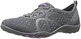 Skechers Sport Women's Breathe Easy Fortune Fashion Sneaker,Charcoal Knit,7 M US