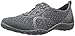 Skechers Sport Women's Breathe Easy Fortune Fashion Sneaker,Charcoal Knit,9.5 M US