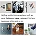 Sticky Fixate Gel Pads Multi Function Anti-Slip Magic Gel Pad for Cell Phones Holder can Stick Anything to Anywhere Car Office House Glass(5 pcs) (5 pcs)