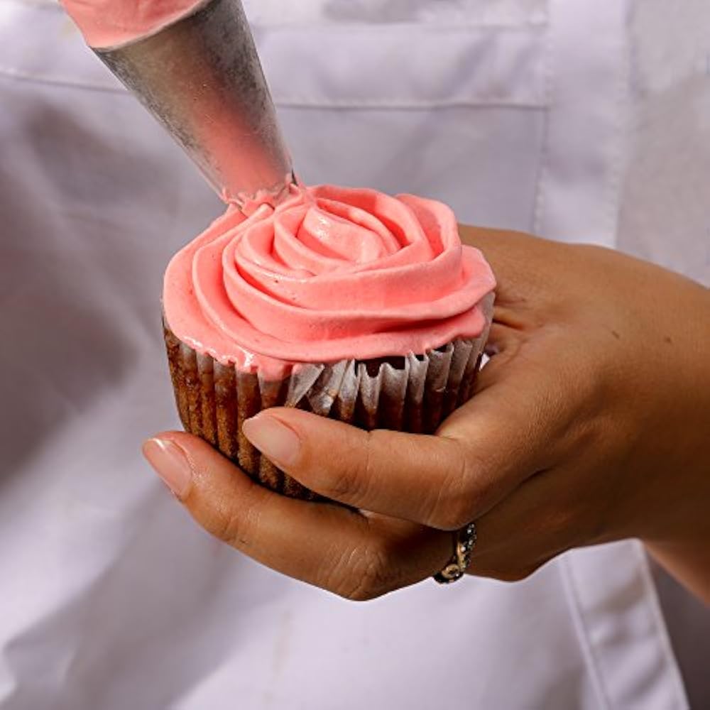 Kayaso Cake Decorating Icing Piping Tip Set, 10 Xlarge Tips Stainless