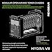 Hydra VII Modular Tower Case for 8 GPU Mining Rendering AI Servers, Dual PSU Ready