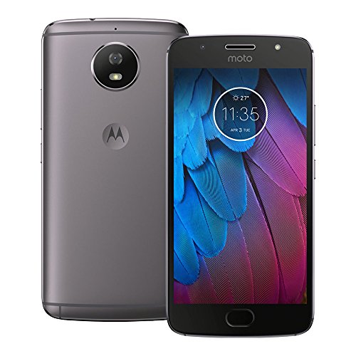 Motorola Moto G5S (XT1797) 4GB/32GB 5.2-inches Dual SIM Factory Unlocked - International Stock No Warranty (Lunar Gray)