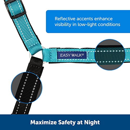 PetSafe Deluxe Easy Walk Dog Harness Martingale Loop with Dring