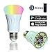 Smart light bulb,Works With Alexa,Dimmable Multicolored Color Changing Lights,Smartphone Free APP Control,7W New Version