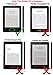 ACdream All-New Kindle 8th Generation 2016 Case, Ultra Slim Premium PU Leather Smart Cover Case for 2016 All-New Kindle 6'' E-Reader with Auto Wake Sleep Feature,
