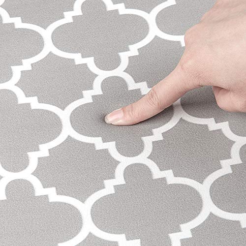 Pauwer Anti Fatigue Kitchen Rug Set of 2 Non Slip Waterproof Kitchen