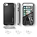 Spigen Neo Hybrid iPhone 7 Case with Flexible Inner Protection and Reinforced Hard Bumper Frame for iPhone 7 2016 - Satin Silver