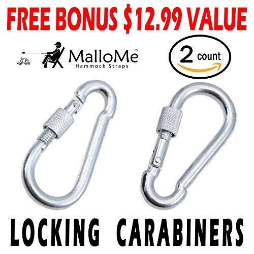 5 Hammock+Straps+Suspension+Accessories+Carabiners