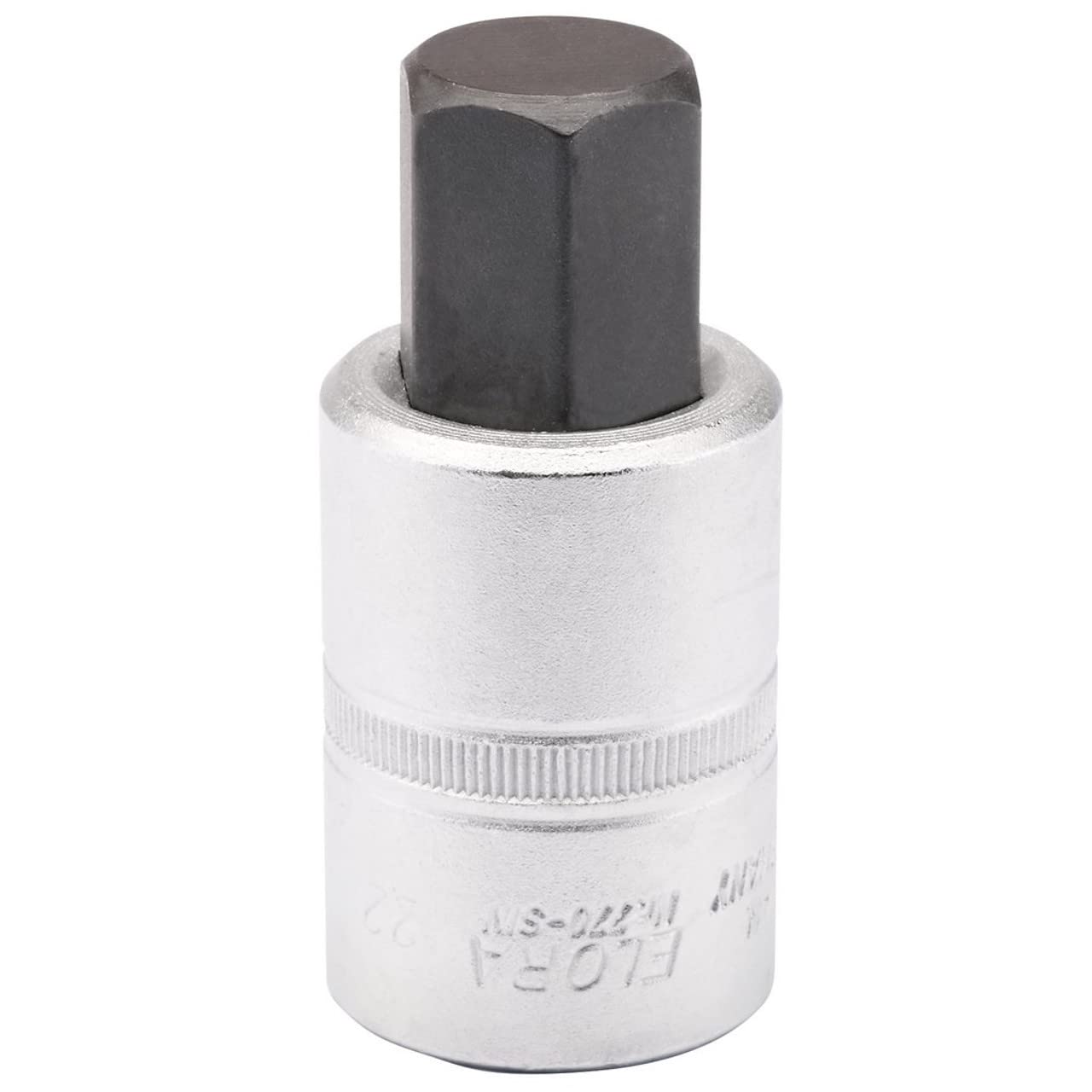 Draper 15555 Elora Hexagon Screwdriver Socket, 22mm Ø, 3/4" Square Drive