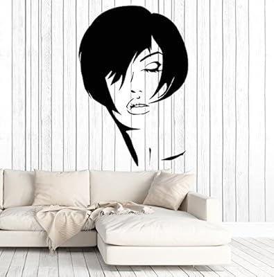Amazon Com Vinyl Wall Decal Fashion Model Beautiful Girl Face