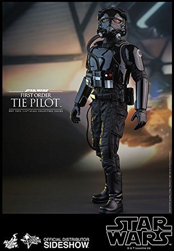 Hot Toys Star Wars First Order Tie Fighter Pilot 1/6 Scale 12" Figure