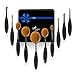 Beauty Kate Oval Makeup Brush Set of 10pcs Super Soft Professional Tooth-brush (Black) - Contour Blush Concealer Powder Blending Eyeliner Face Oval Foundation Brush Makeup Cosmetics Brushes Tool Set