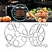 TaiTian 2 Piece Upgraded Heavy Duty Version Stackable Stainless Steel Rustless Egg Steamer Rack for Instant Pot Accessories and Pressure Cooker, Pressure Cooker Accessories