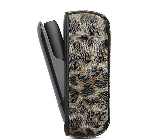 Mieyiu PU Leather Cover for IQOS 3.0 Case Protective Sleeve Gray