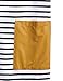 ROMWE Women's Striped Leather Pocket Short Sleeve Shift Dress
