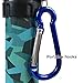 J.B.W Emergency Camping Water Filter Straw Portable Purifier - Chemical Free, BPA Free & Lightweight. Filtration System removes 99.9% bacteria & filter to 0.01 Micron - Camouflage Color