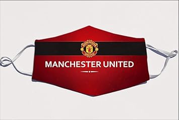 Yapzone Manchester United Red Coloured Printed Face Mask For Fifa Lover Amazon In Beauty
