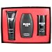 Guy Laroche Drakkar Noir 3 Piece Gift Set for Men: Eau De Toilette Spray, Aftershave Balm, Deodorant Stick