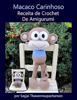 Livro Macaco Carinhoso Receita de Crochet De Amigurumi
