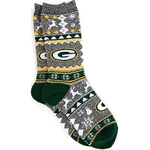 For Bare Feet Ugly Christmas Holiday Socks – Green Bay Packers 51kC5omB uL