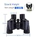 Feihe 7x35 Folding HD Quality Binoculars for Adults Bird Watching Hunting Camping Surveillance Sporting Events Traveling
