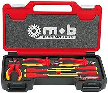 MOB Peddinghaus 8-Piece Fusion Box Insulated Plyer &amp; Screwdriver Tools