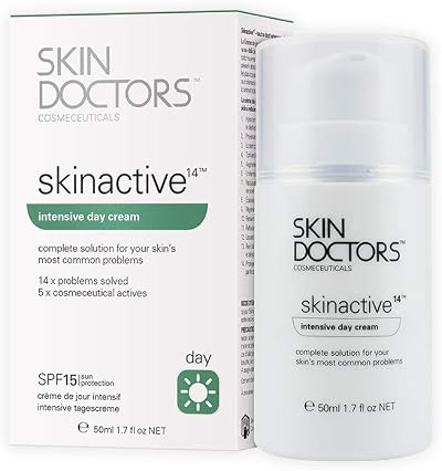 Skin Doctors Skinactive14 Intensive Day Cream 50ml SPF 15 Hydration Radiance