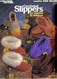Crocheted Slippers for Women &Children (Leisure Arts, Leaflet 205) by 