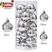 Rongyuxuan 48ct Christmas Ball Ornaments, Shatterproof Christmas Decorations Tree Balls Festival Widgets Pendant Hanging for Holiday Wedding Party Decoration