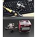 Outop Mini Ultra Smooth Lightweight Powerful Collapsible Handle Fishing Spinning Reel Black