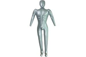 MAYAGU New Man Whole Body with Arm Inflatable Mannequin Fashion Dummy Torso Model