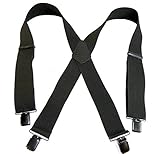 Shadow Black Heavy Duty Holdup Work Suspender 2