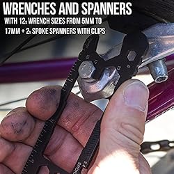 True Utility Cycle-On - 30-Tools-in-1 Slimmest Tool