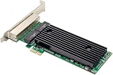 Gathukila 4 Port RJ45 PCI-E X1 Gigabit Network Card Intel 82576 Server LAN view 2