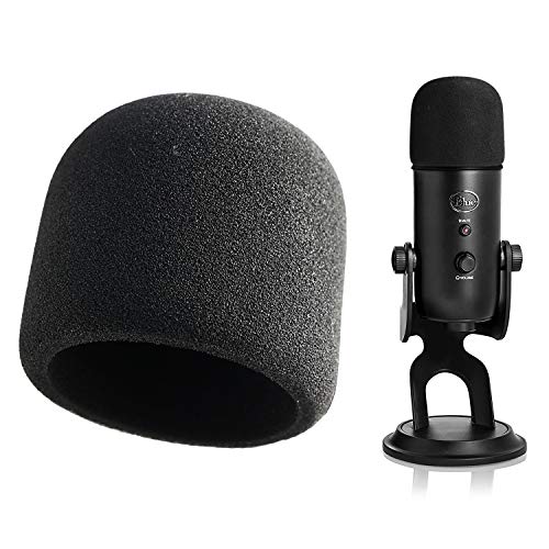 Foam Microphone Windscreen YOUSHARES Mic Cover Pop Filter for Blue