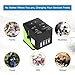 Universal Travel Adapter, International Power Adapter with 4 USB,European Adapter for UK,US,AU,CA,India 150+ Countries,All in One Travel Plug Adapter Europe (Green New)