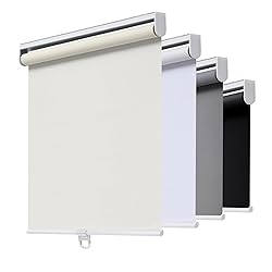 AOSKY Cordless Roller Shades Blackout Blinds for