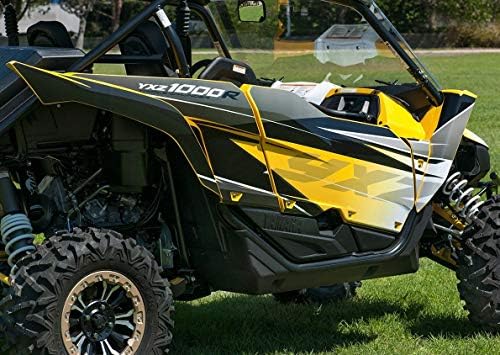 2016 Yamaha YXZ1000R Yellow Decal Kit by D'Cor Visuals - YXZGRAPHICYE