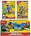 Disney Mickey Mouse Easter Basket Fillers with Light-Up Dog Tag Necklace, 2 pk Prop Gilders Planes, and Puzzle Pack Including 4 Different 6pc Puzzles